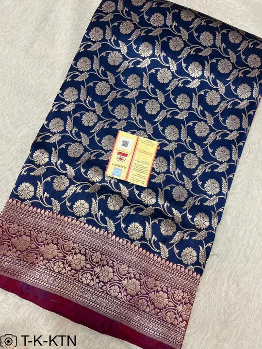 Handloom pure upada kataan saree uploaded by Zainab fashion on 4/1/2024