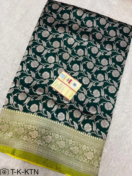 Handloom pure upada kataan saree uploaded by Zainab fashion on 4/1/2024