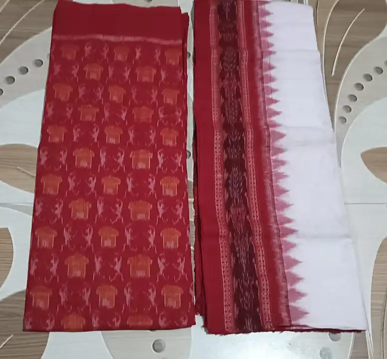 Sambalpuri ikat cotton suit material  uploaded by business on 4/2/2024