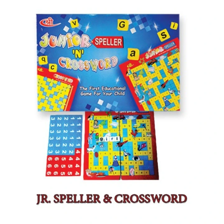 Junior Speller and crossword game uploaded by Shree Creations on 4/2/2024