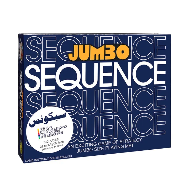 Jumbo Sequence Card Game uploaded by Shree Creations on 4/2/2024