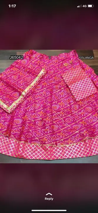Product uploaded by Jaipuri wholesale gotta patti kurtis nd sarees on 4/2/2024
