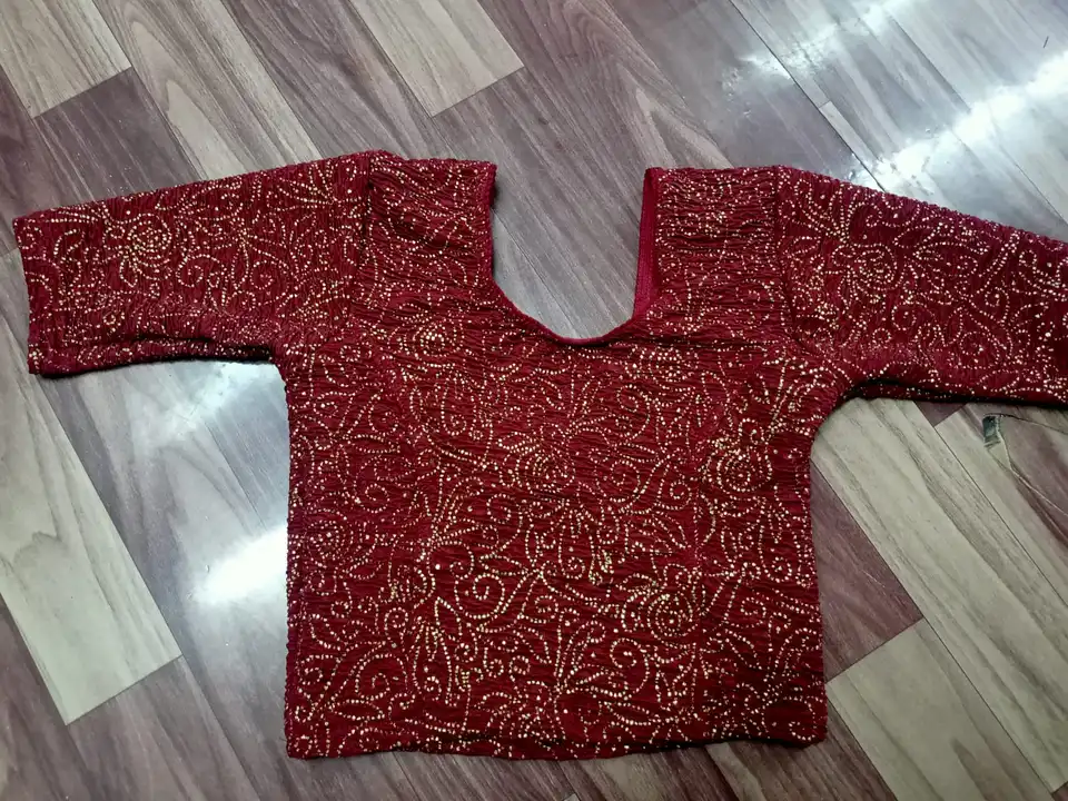 Crush strechable blouse  uploaded by KAUSHAL KAKADIYA on 4/3/2024