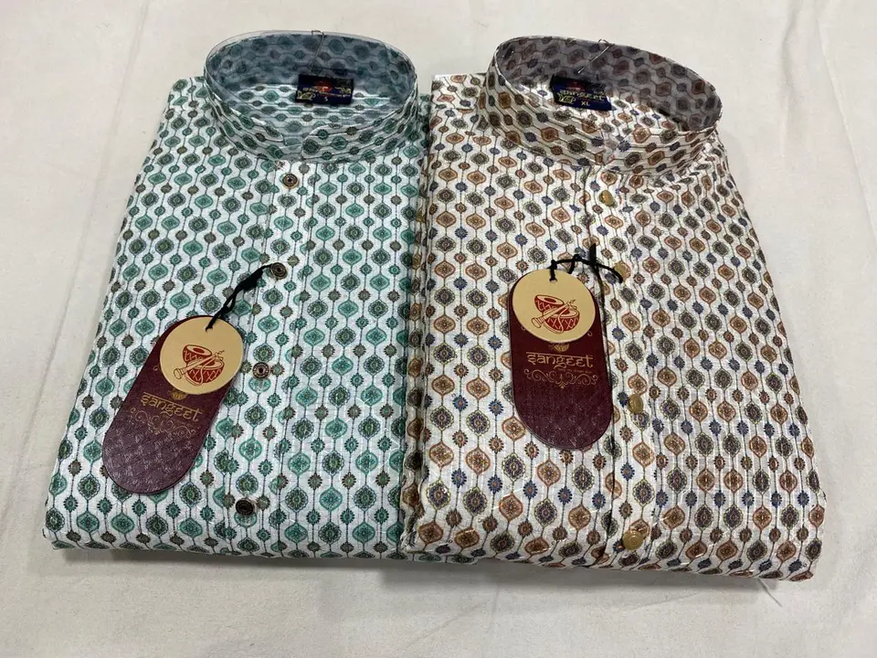 Sangeet kurta pyajama Set for man with box  uploaded by Kushal Jeans, Indore on 4/3/2024