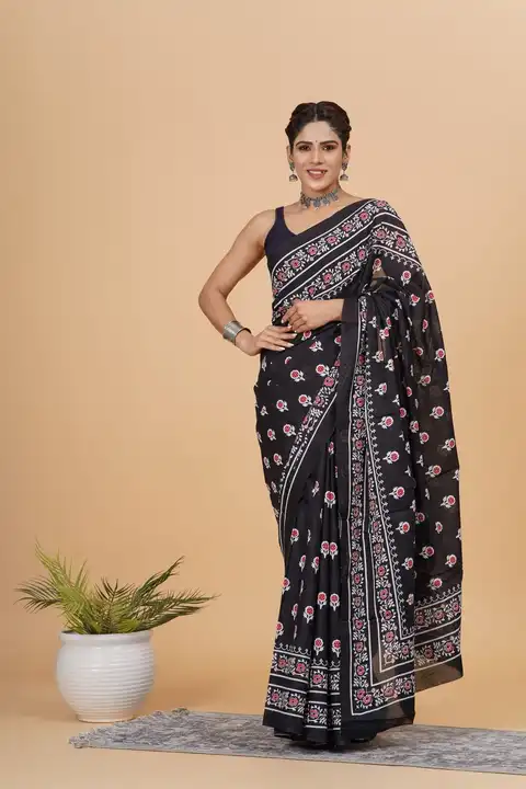 Cotton saree  uploaded by Indiana Creations  on 4/4/2024