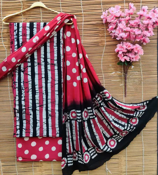 Cotton dupatta suit sets  uploaded by business on 4/4/2024