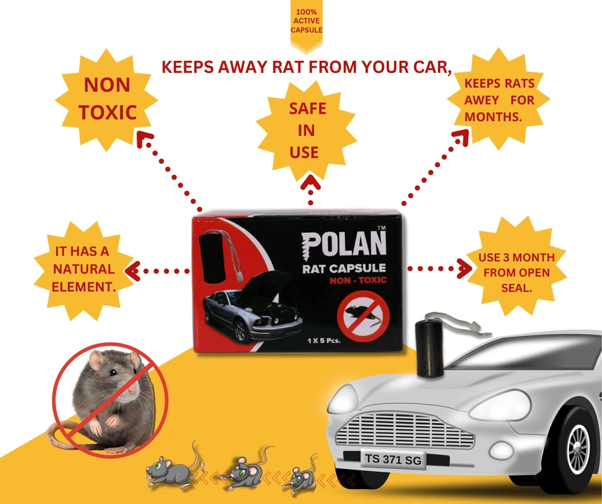 Rat repellent capsule for car uploaded by POLAN EXPERT  on 4/4/2024