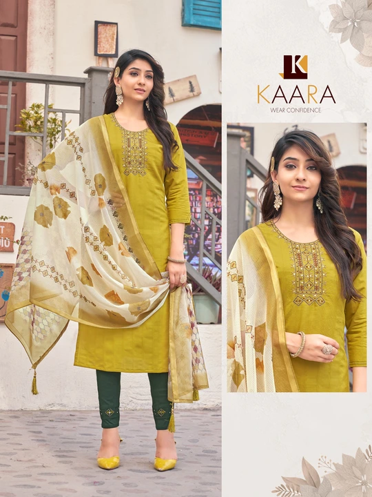 Kurti pent with dupatta pear uploaded by Lazy on 4/4/2024
