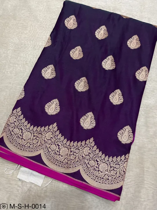 Banarasi Handloom masru silk saree uploaded by business on 4/4/2024