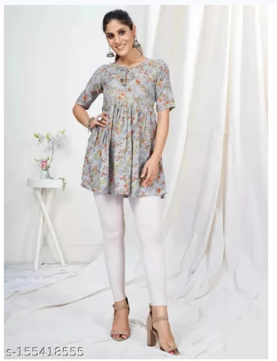 Round kurti  uploaded by business on 4/4/2024