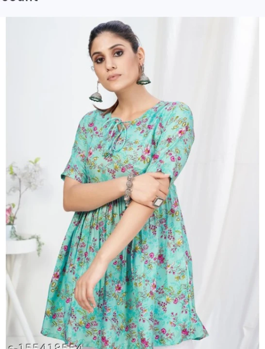 Round kurti  uploaded by Unique collection on 4/4/2024