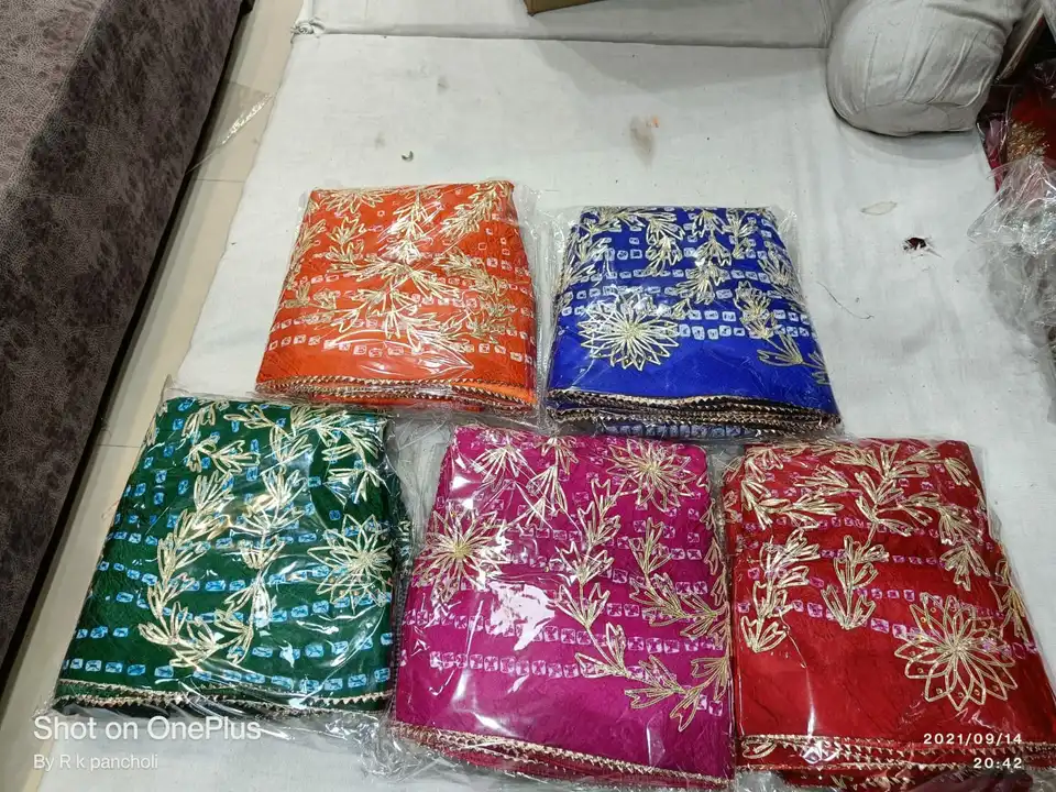9983344462.  Sale sale 
🥰😍🥰 *New launched* 🥰😍🥰 

*Traditional Jaipuri full stich silk lehanga  uploaded by Gotapatti manufacturer on 4/4/2024