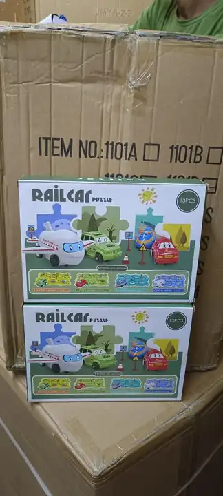 Rail car puzzle  uploaded by BHTOYS on 4/5/2024