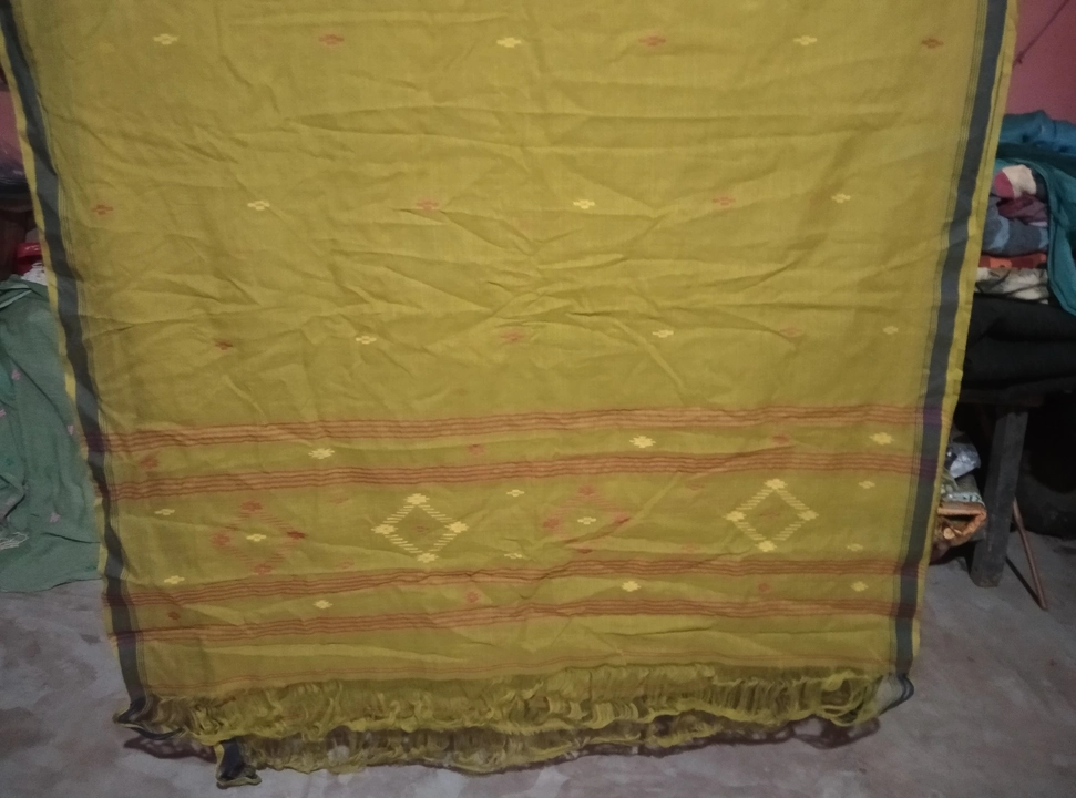 Khadi Cotton Handloom Products Dupatta Orna Lenght 2.5 Meter Bohar 36 Inche  uploaded by Handloom product on 4/5/2024