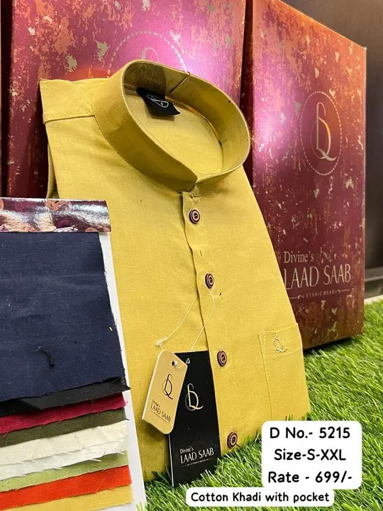 👑Laad Saheb👑

Kurta Pyajama Set for Men

WITH BOX

CASH ON DELIVERY AVAILABLE
CALL 9770147240/9926 uploaded by Kushal Jeans, Indore on 4/6/2024