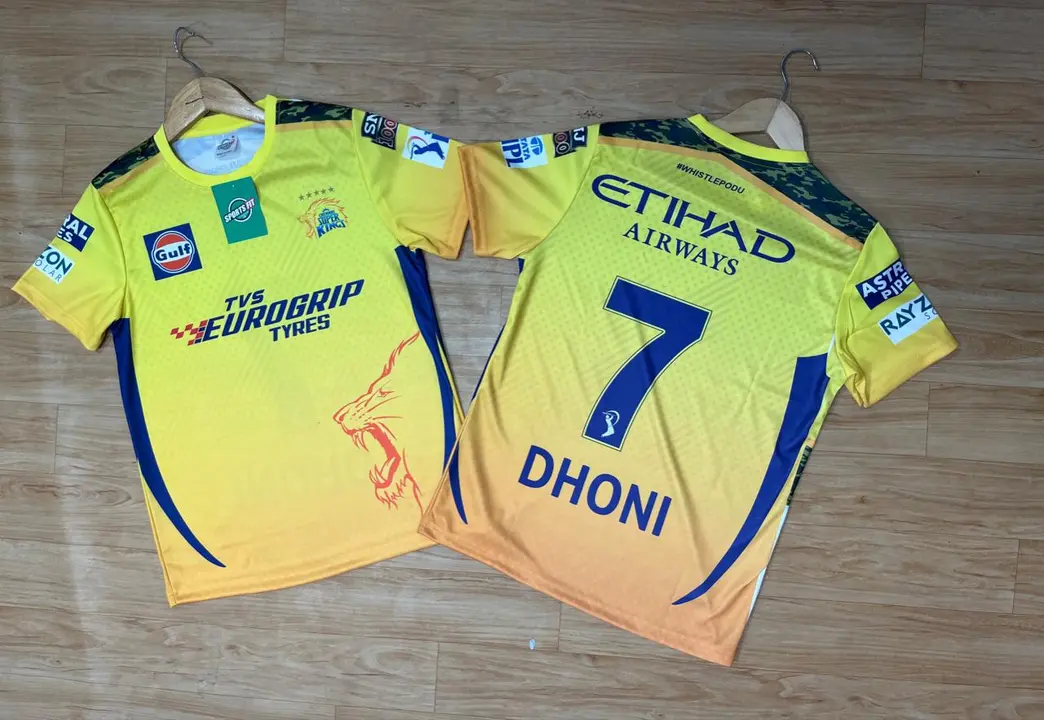 IPL CSK TSHIRT uploaded by business on 4/6/2024
