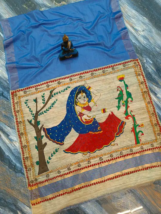 BHAGALPURI TUSSAR GHICHA STEPAL SAREE uploaded by S.N.COLLECTIONS  on 4/6/2024