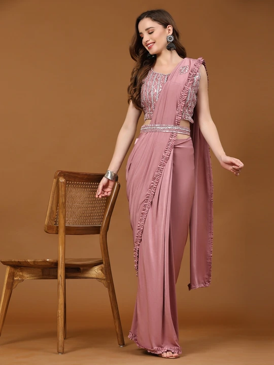 Ready to wear saree  uploaded by MAHADEV FASHION on 4/6/2024