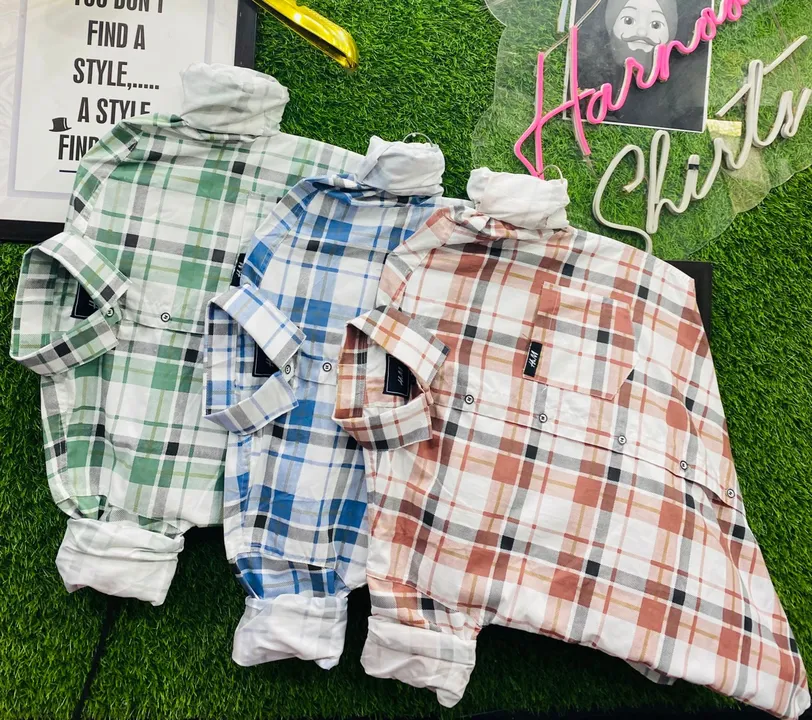 🔥🔥🔥🔥🔥🔥
🔥🔥🔥🔥
FABRIC COTTON😘😘
 
7 DESIGN 🔥

SINGLE POCKET 

3 COLOUR 📊 CHART

COTTON CHE uploaded by HARNOOR SHIRTS BY AB COLLECTION on 4/7/2024