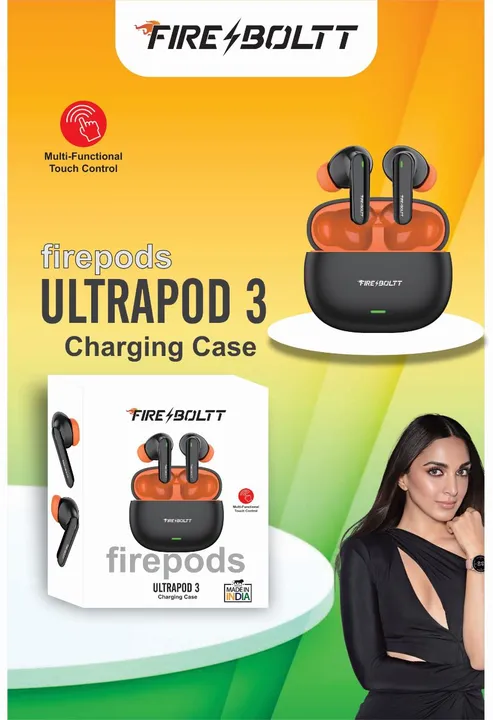 Firebolt Ultrapod 3 Touch Working Earbuds  uploaded by business on 4/7/2024