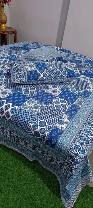 Cotton Double Bed Bedsheet  uploaded by business on 4/7/2024
