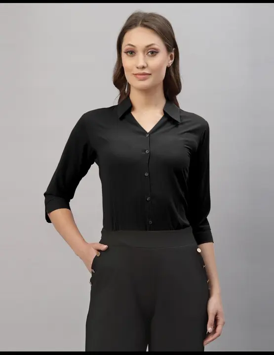 Premium Quality Black Shirts for Girls And Women  uploaded by business on 4/8/2024