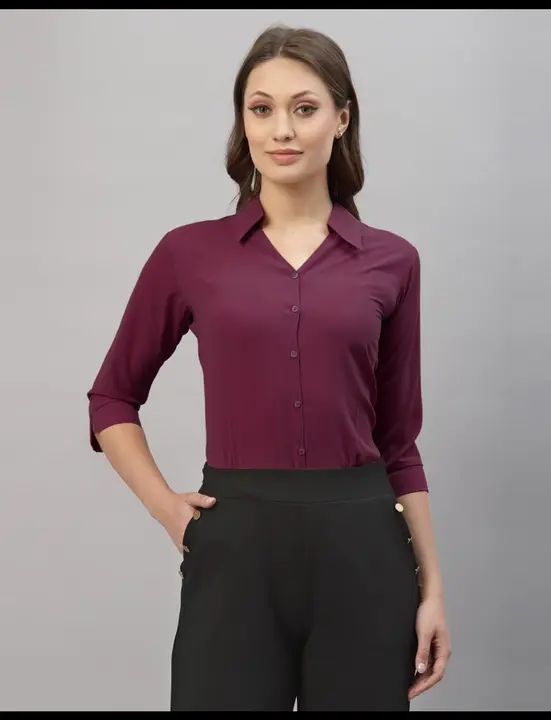 Premium Quality Maroon Shirts for Girls And Women  uploaded by business on 4/8/2024