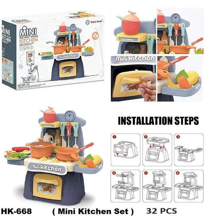 Mini kitchen set  uploaded by business on 4/8/2024