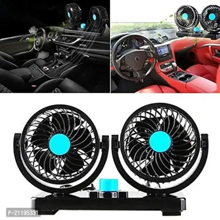 Car Fan 12V 360 Degree Rotatable Dual Head 2 uploaded by business on 4/9/2024