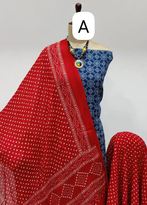 Dhabu print dress materials uploaded by ICON DRESSES on 4/9/2024
