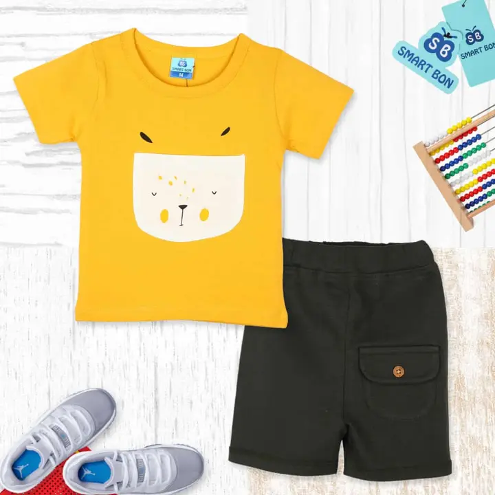 Kids T-shirt and shorts set ( S, M, L, XL )  uploaded by Srivel fashions on 4/9/2024