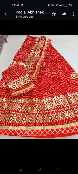 Product uploaded by Jaipuri wholesale gotta patti kurtis nd sarees on 4/9/2024