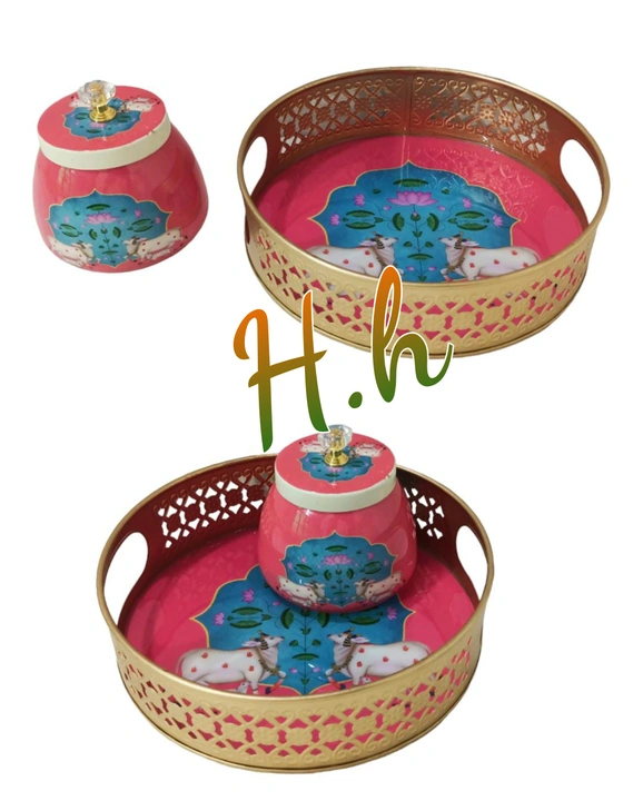 Beautiful Tray & Jars ( Mina )
Collection Available  in Very Reasonable Prices 
Kindly Contact
Hina  uploaded by Hina Handicrafts on 4/9/2024