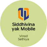 Business logo of Siddhivinayak mobile and electronic
