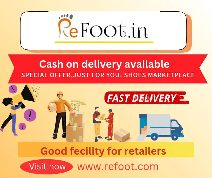 Post image www.refoot.in
Top trending Collection on

https://refoot.in/category_typ/?category_value=Lofer
Re foot wholesale
💶💶💶💶💶💶💶💶
Cash on delivery available with 15% advance
🚚🚚🚚🚚 🚚🚚🚚🚚
Full advance payment per 2% discount
🥳💵💵💵💵🥳
Order now 🙏🏻and visit 👉🏼 🖇️ www.refoot.in

⚡⚡💵💵💵⚡⚡
40 pair order per 200rs cash 💷💶 back offer
✨✨✨✨✨✨✨✨
Order Fast limited offer

Daily updates k liye WhatsApp chennal join kare. https://whatsapp.com/channel/0029VaM7mLrDTkK5nhVAOp0R

#refoot.in
#Refoot #bijines #bijinis #shoesaddict #shoestyle #shoponline #shopping #shoeschallenge #shoesformen #ShoeShopping #shoesoftheday #Flipkartshopping #Meesho #meeshoshoe #footwear #FootwearFashion #footwearstore #footwearcollection #FootwearFinesse #footweardesign #bijinisshoes #onlineshopping #onlinelearning #OnlineMarketing #onlineshoestore #onlineshoeshop #onlineshoeshopping #shoping #shoppingshoes #Ranjeet #addidasshoes #addidas #nikeshoes #pumashoes #sega #segashoe #shoes
#shoes #wholesaler #WholesaleDeals #shoeswholesale #wholesaleshopping #wholseller #WholesalePrices #manufacturer #shoemanufacturing #shoesmanufacturer #shoesoff #shopify #ShoeCollection #wholesalevendors #manufacturing #refootshoes #thakursgoes #TFC #agrashoe #delhishopping #delhishoes