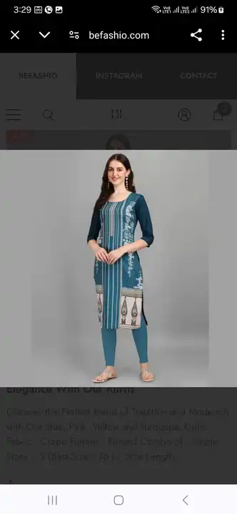 Kurti  uploaded by Unique collection on 4/9/2024