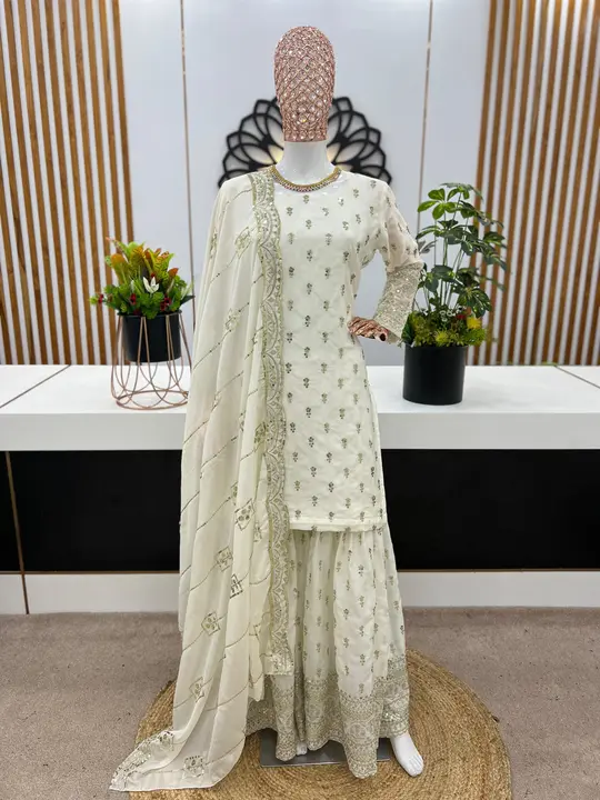 Top sharara dupatta  uploaded by business on 4/9/2024