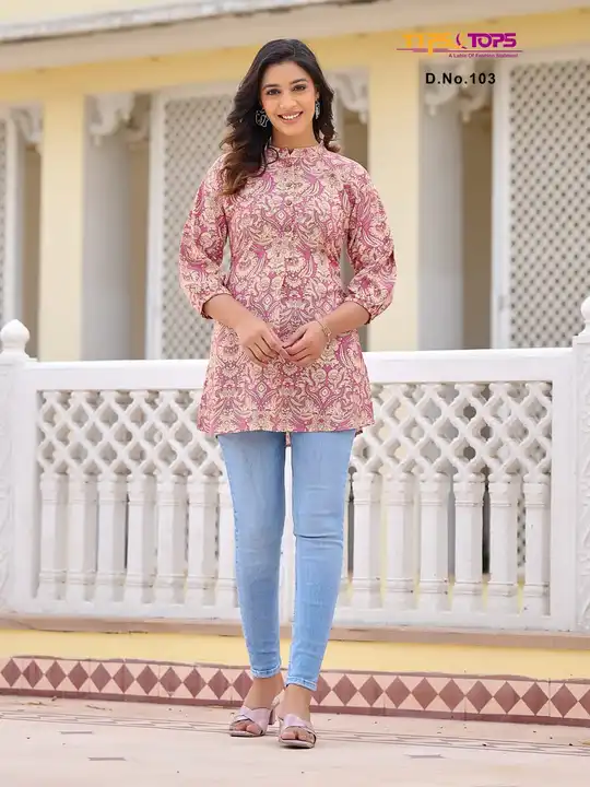 Ladies short kurti tip  uploaded by business on 4/10/2024