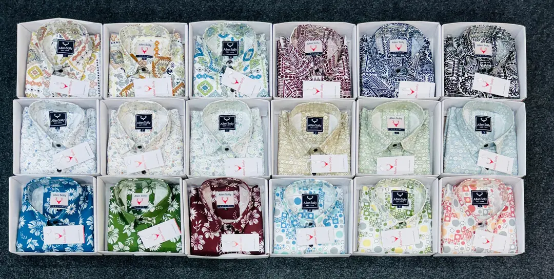 Allen box pack printed shirt full sleeve  uploaded by business on 4/10/2024