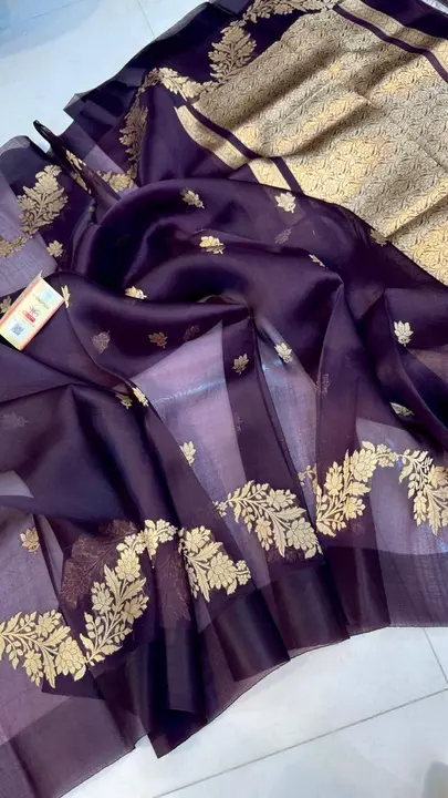 Banarasi daeyble silk saree  uploaded by Zainab fashion on 4/10/2024