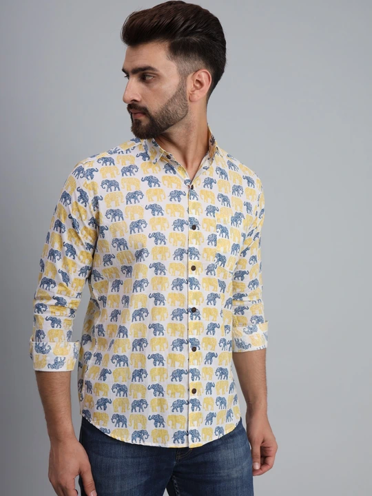 Men's Cotton Printed Shirts
Full Sleeves
Fabric : Cotton
 Pure uploaded by business on 4/10/2024