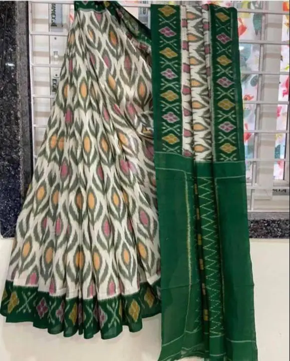 Soft Pure Cotton*IKKAT SPECIAL uploaded by Kesari Nandan Fashion saree and dress material on 4/11/2024