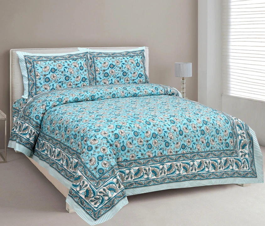 King size bedsheet  uploaded by Indiana Creations  on 4/12/2024