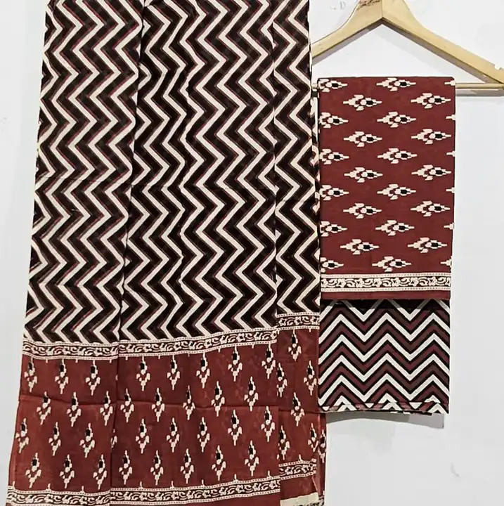 Cotton dupatta suit sets  uploaded by Indiana Creations  on 4/12/2024