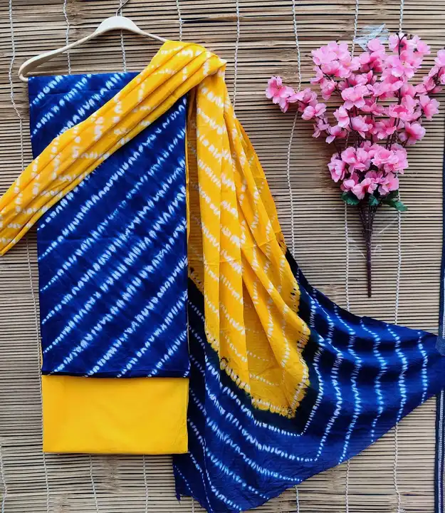 Cotton dupatta suit with cotton dupatta  uploaded by Indiana Creations  on 4/12/2024