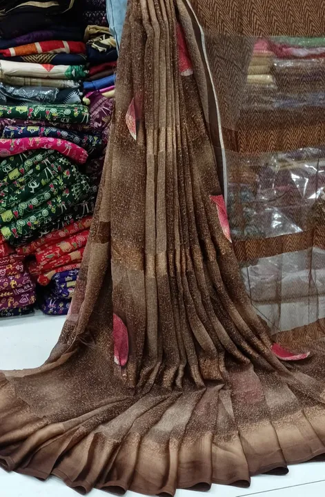 Satin PATTA saree uploaded by Kesari Nandan Fashion saree and dress material on 4/12/2024
