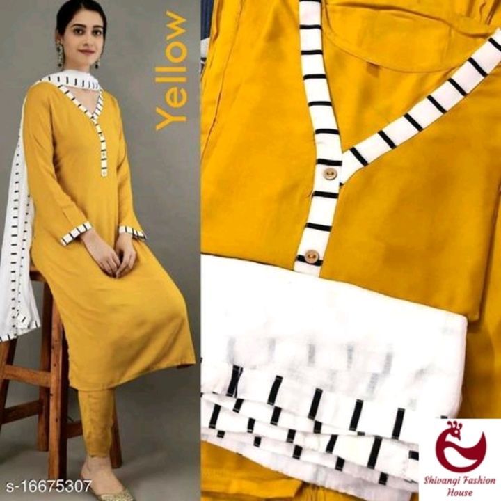 Aishani women kurta set  uploaded by Shivangi fashion house  on 3/26/2021