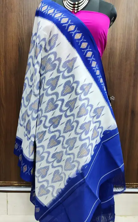 Post image PURE IKAT MECERIZED COTTON DUPATTA 

Welcome to the wonderful world of handloom KS Handloom Pochampally Ikat Silk Sarees Silk Lehengas Dupattas are our specialties We manufacture hand loom silk fabrics with pure Malabari silk, pure nature, pure colors, pure zari, our specialties are made with new designs that captivate the hearts of customers from all over the world.