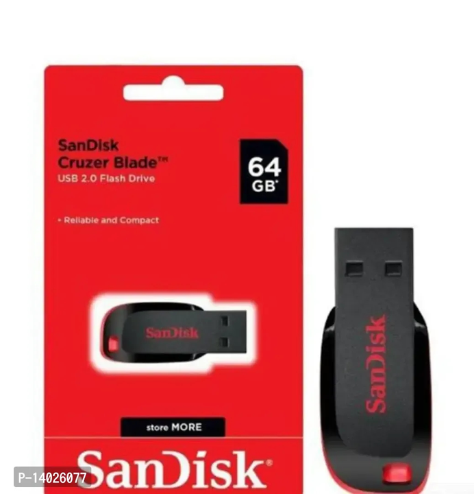 SanDisk 64 GB pendrive uploaded by business on 4/12/2024
