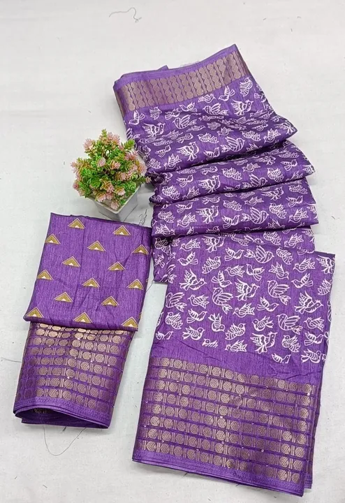 Dolla saree uploaded by Maa Creation. on 4/13/2024